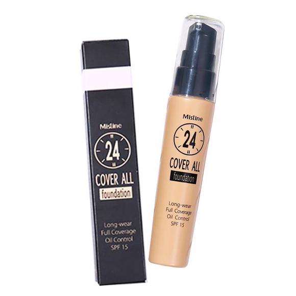 mistine粉底液和美宝莲比较,美宝莲fm粉底柔雾版