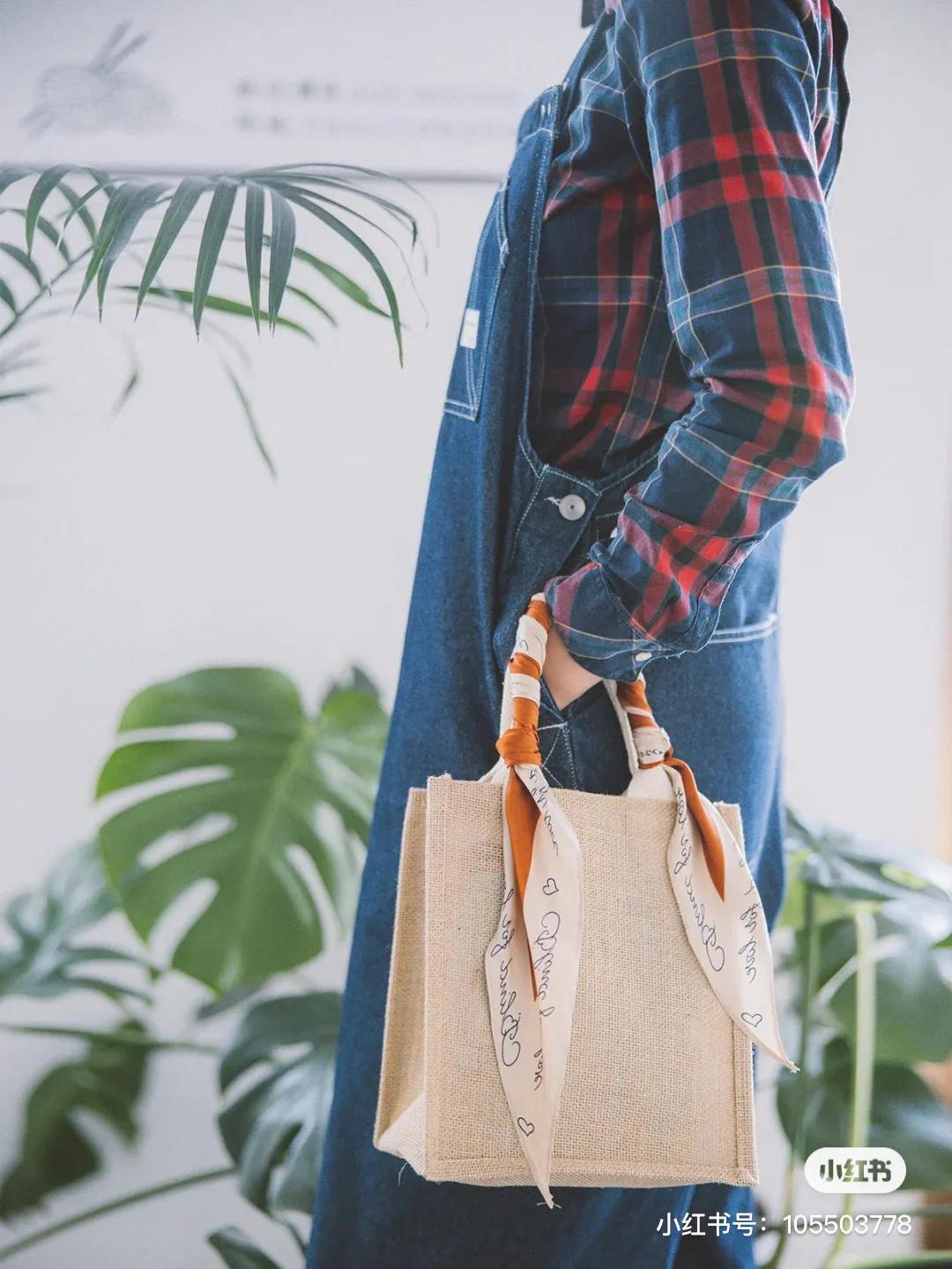 muji麻袋包限定,muji的小号麻袋