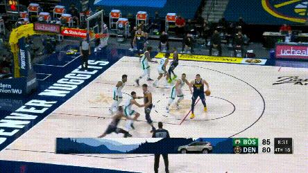 勇士vs掘金怀斯曼集锦,掘金这波到底是亏还是赚