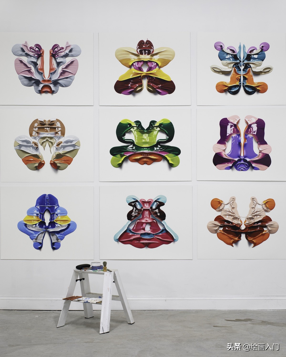 彩铅和丙烯画,油性彩铅画作品高级感