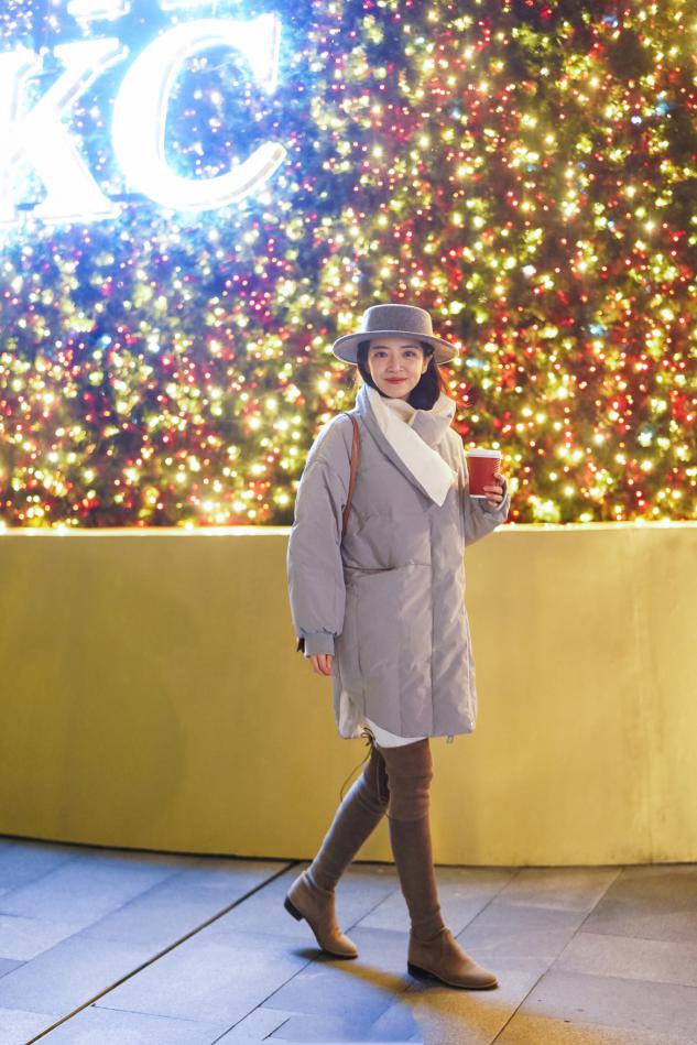 三木妈妈羽绒服最新穿搭,三木妈妈短款羽绒服