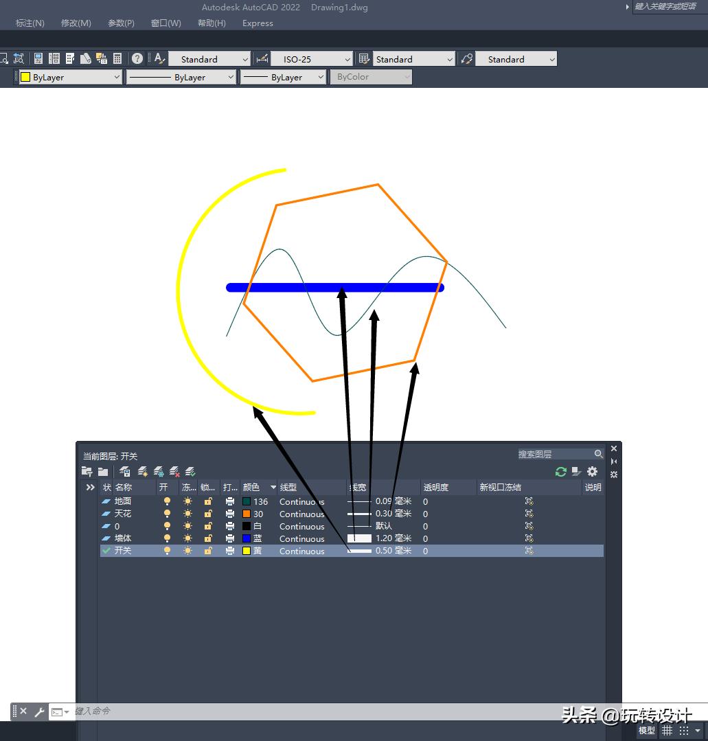 cad多段线线宽怎么设置,cad布局打印设置线宽插件