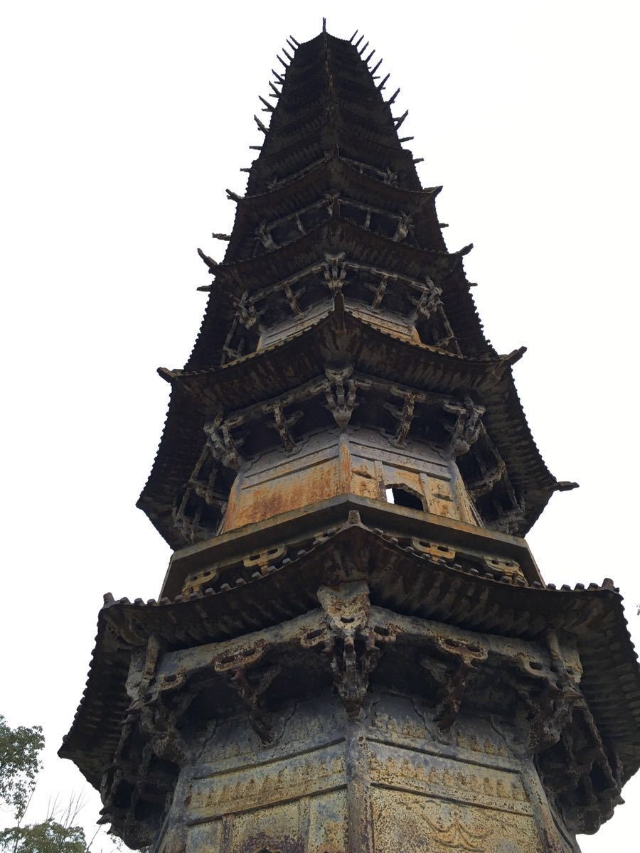 六大铁塔聊城铁塔,中国现存古代三大铁塔