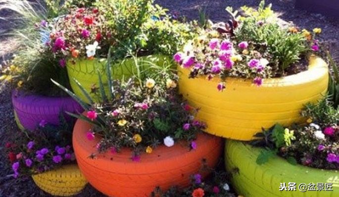 巧妙旧物改造塑料瓶变身手工花盆,旧物利用变废为宝制作花盆