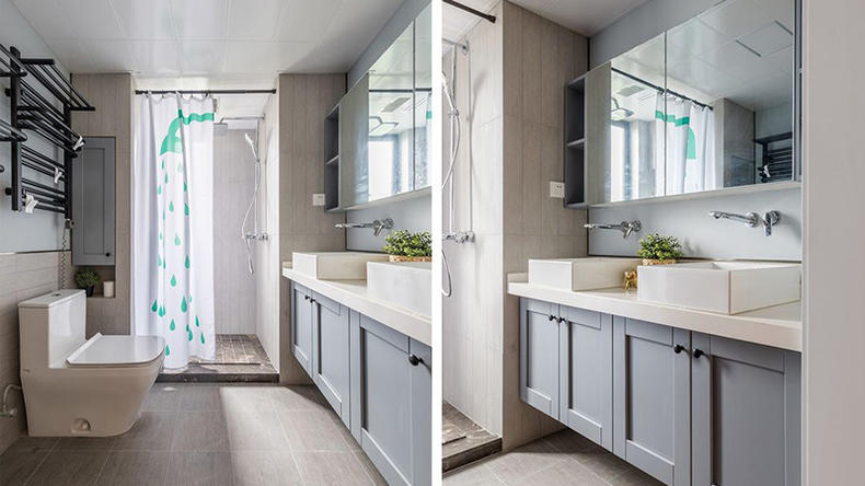 客厅做书柜有隐形门轻奢风,客厅书柜隐形门效果图