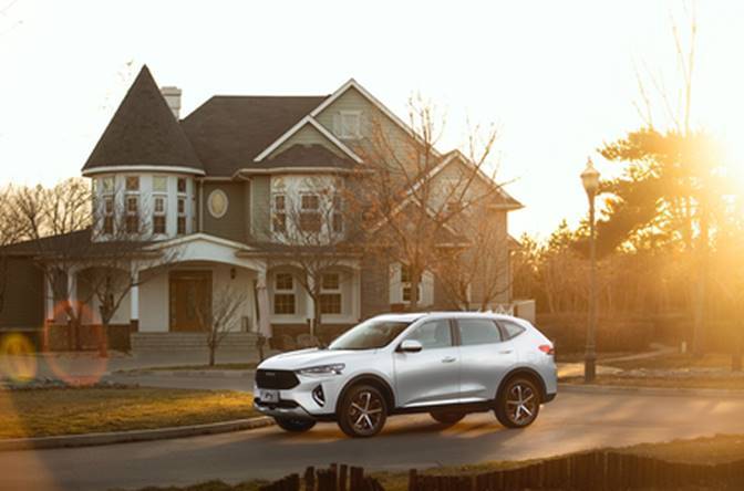 ai智能网联suv的潮智风范哈弗f7,高性能哈弗f7