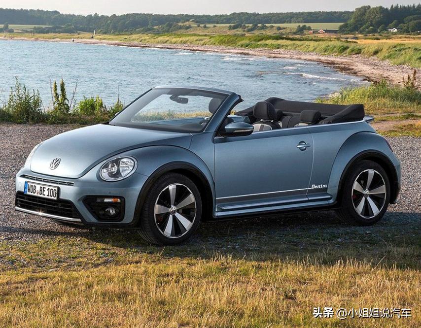 全新大众甲壳虫敞篷,外观内饰依旧可爱,开起来自由感满满