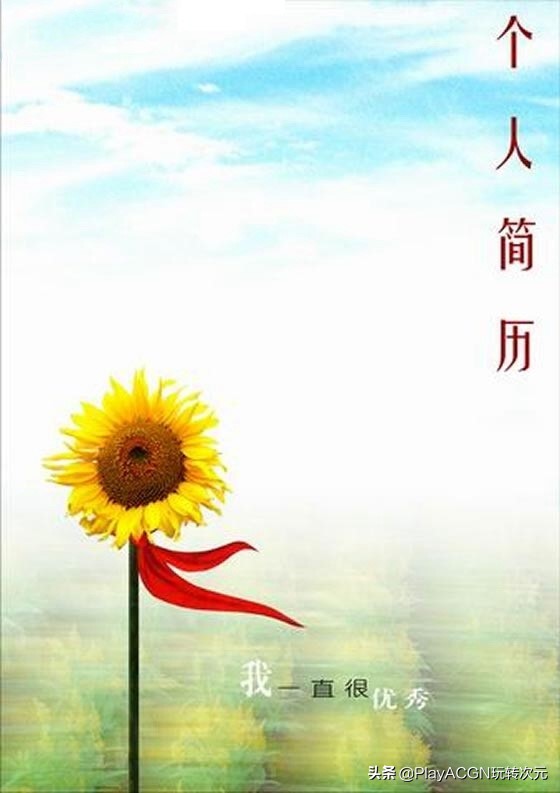 个人经典简历封面,求职简历经典