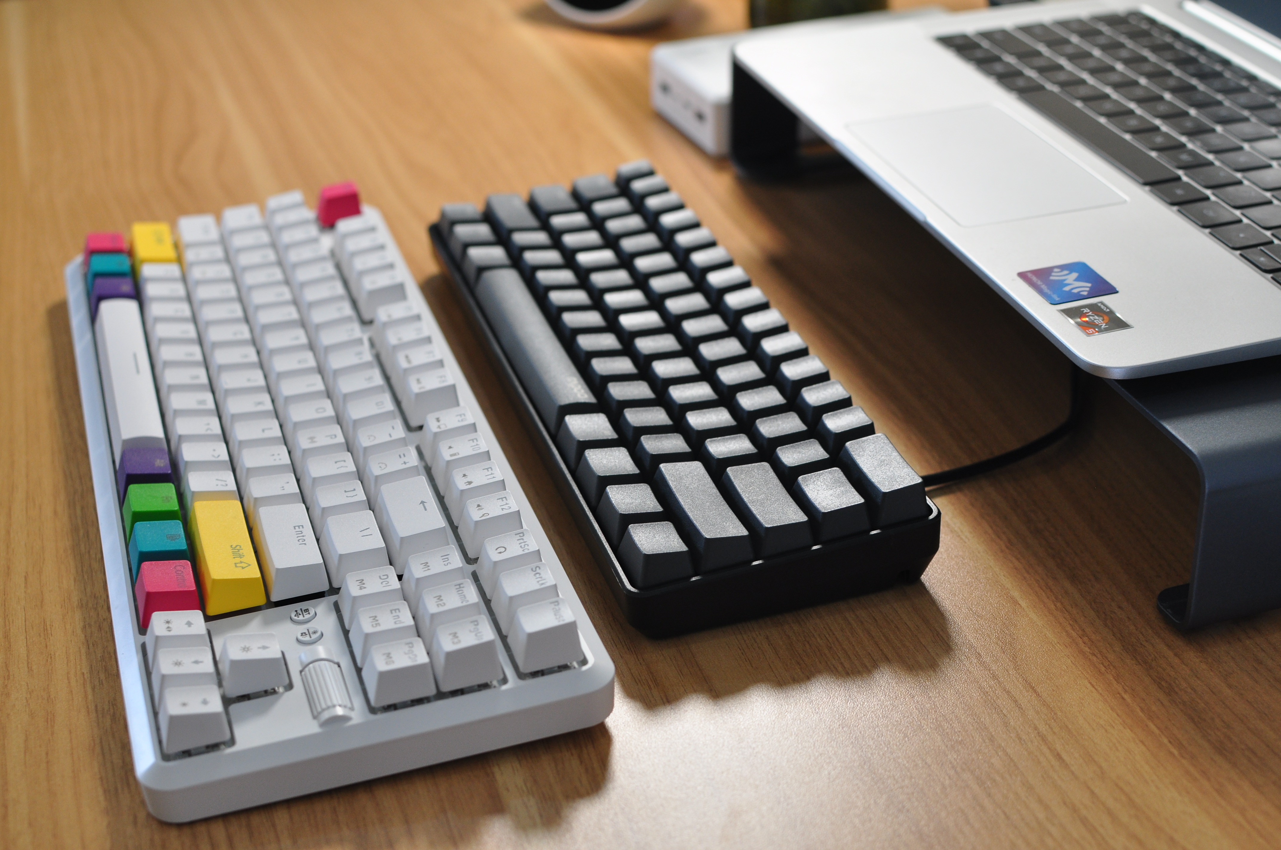 雷柏入门级机械键盘,雷柏v860-87游戏机械键盘详解