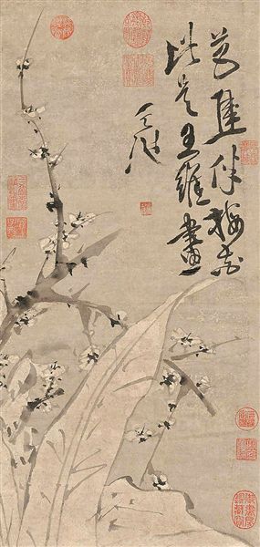 徐渭国画芭蕉作品,临摹徐渭墨梅芭蕉图