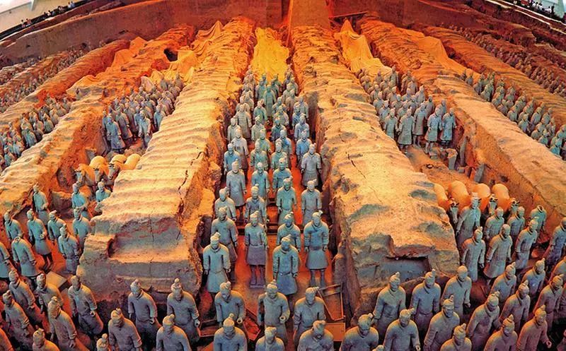 秦始皇陵兵马俑是世界第八大奇迹,秦始皇陵之世界奇观兵马俑