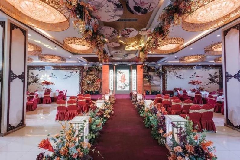 银川比较大的婚礼宴会厅,银川喜堂盛宴婚礼预定中心