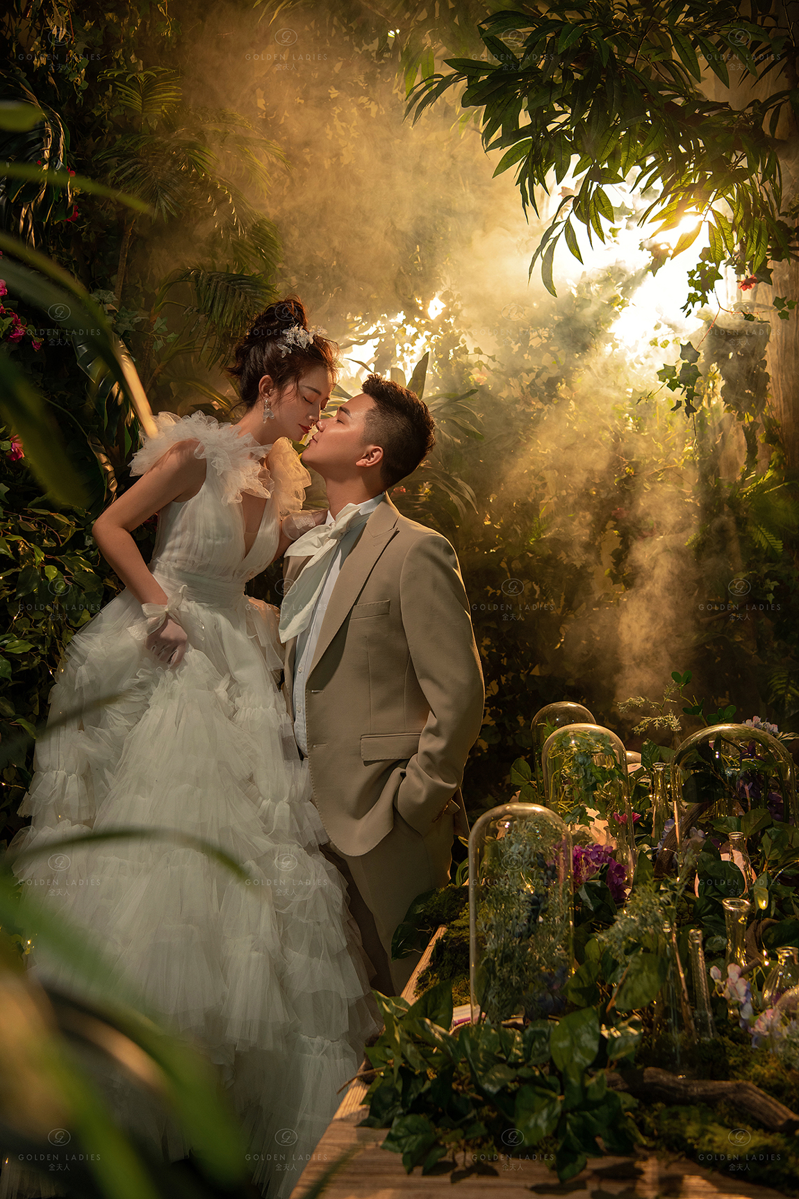 金夫人拍婚纱照风格推荐,金夫人高端大气婚纱照