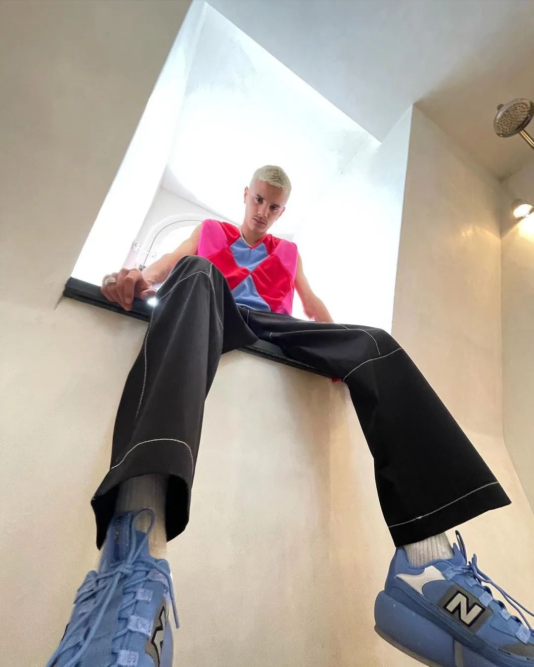 贝克汉姆和大儿子互相嫌弃,贝克汉姆小七大变样