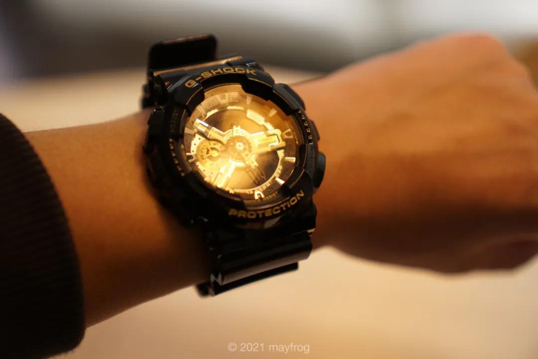 卡西欧g-shock5146调时间,卡西欧g-shock和西铁城蓝天使