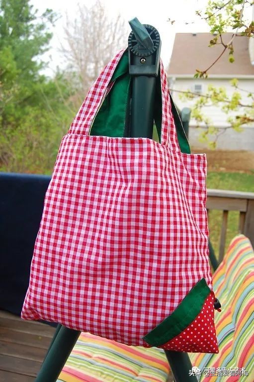 废旧衣服做的袋子,旧衣服做环保购物袋