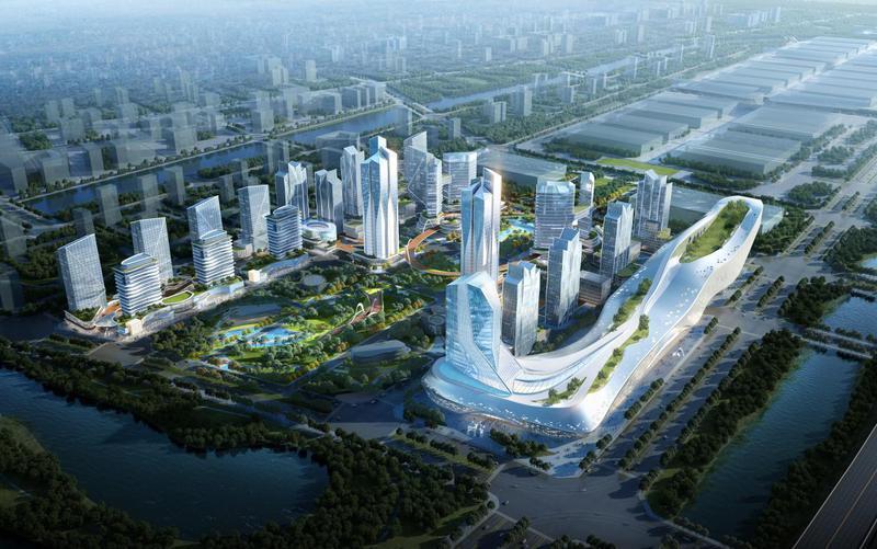 深圳沙井城市建设,宝安西部市级中心沙井规划