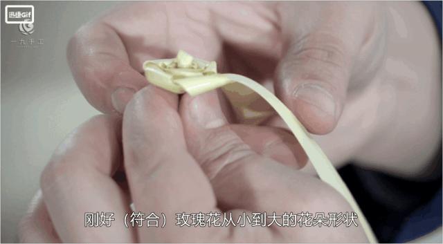 徒手编玫瑰花教程,只需要一把剪刀就能剪出刘海