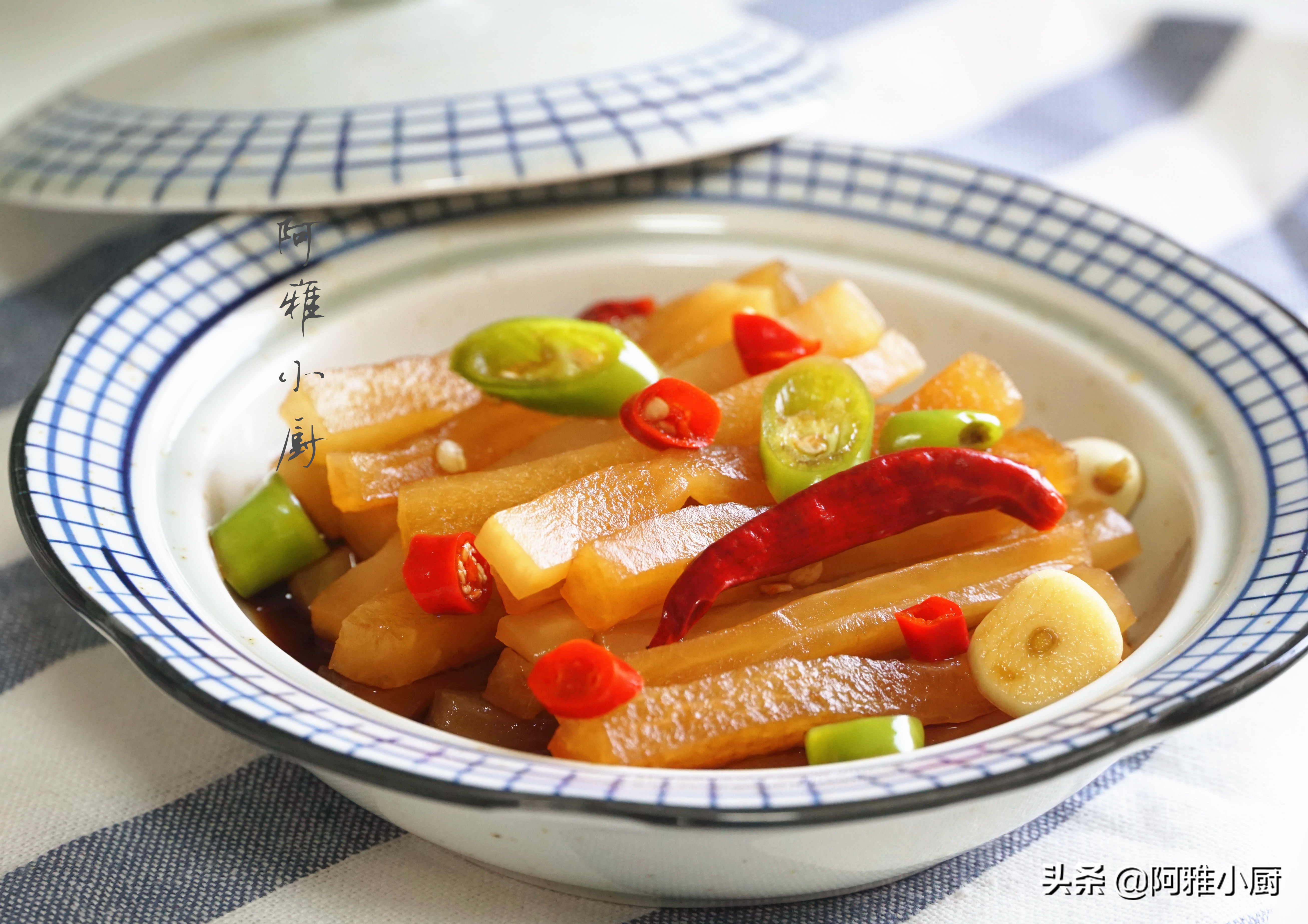 腌萝卜放久也不坏,腌萝卜立马就能吃