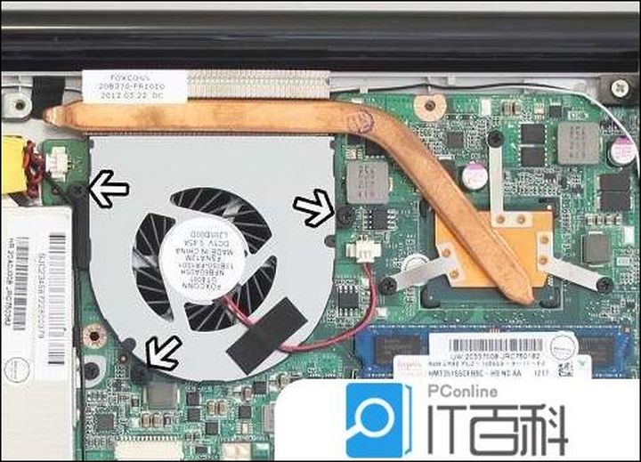 笔记本散热风扇怎么拆解,笔记本散热风扇拆解教程