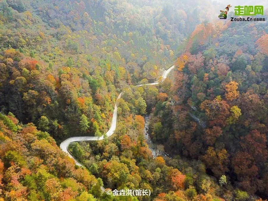 四川一条路途经全是石头的山,四川红叶一日游攻略