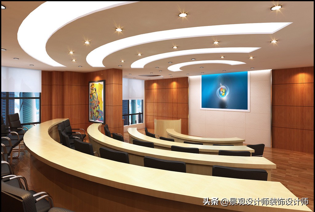 多功能厅设计案例参考图,家庭多功能厅装修效果图