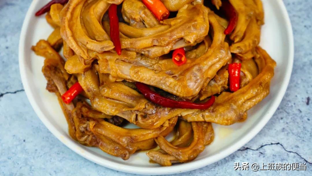 鸭掌如何简单做又入味又好吃,鸭掌怎么卤好看又不烂