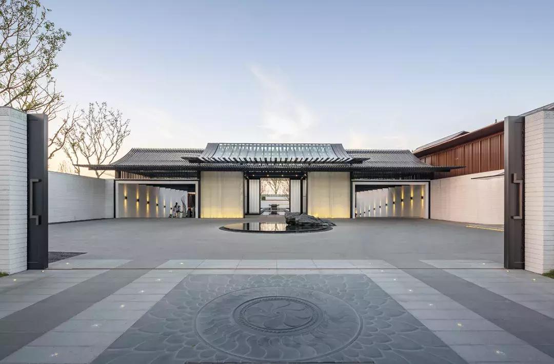 苏式园林小户型庭院设计,新中式苏州园林装修