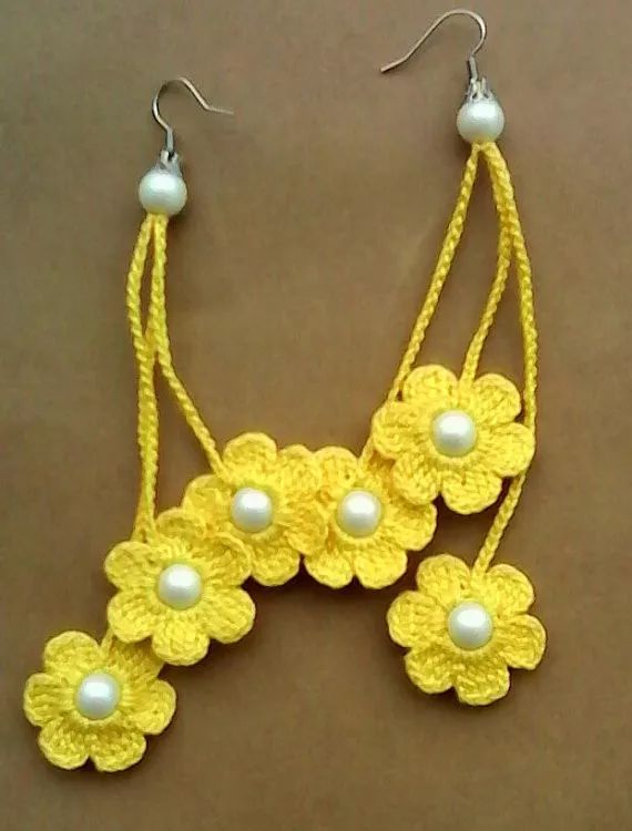 手工钩针编织饰品附图解,钩针编织小饰品图解