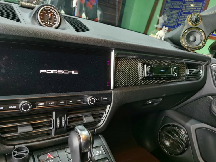 保时捷卡宴音响效果dj,保时捷卡宴音响升级案例