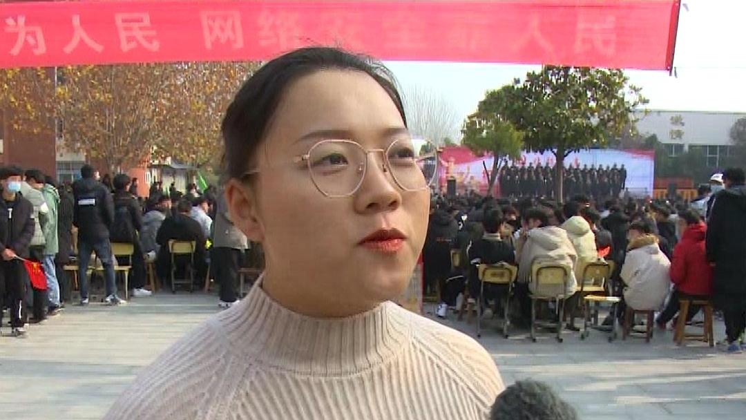 临颍：三高举办纪念一二·九运动歌唱比赛，18个班参加了决赛