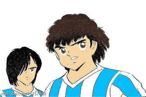 足球小将与梅西,和梅西类似的球员