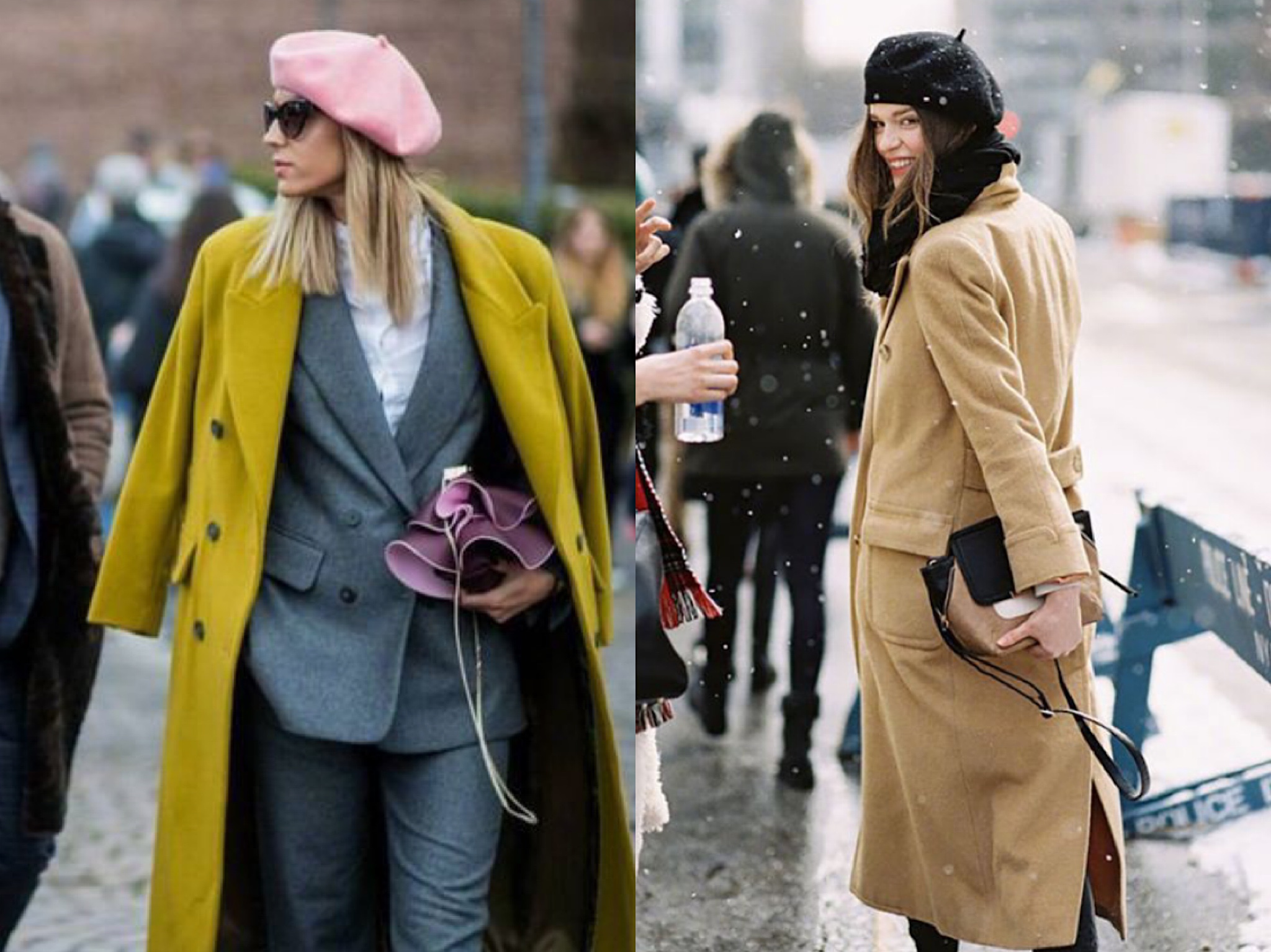 国字脸脸颊凹陷适合戴贝雷帽吗,哪种脸戴贝雷帽好看