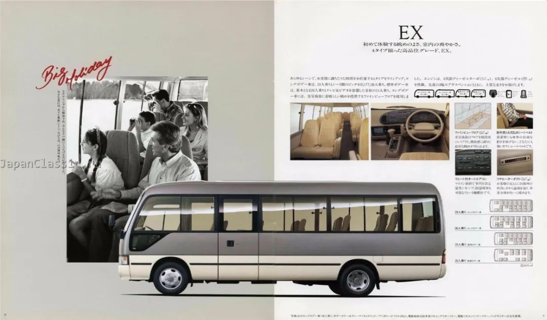 真考斯特和仿考斯特,丰田考斯特各个版本