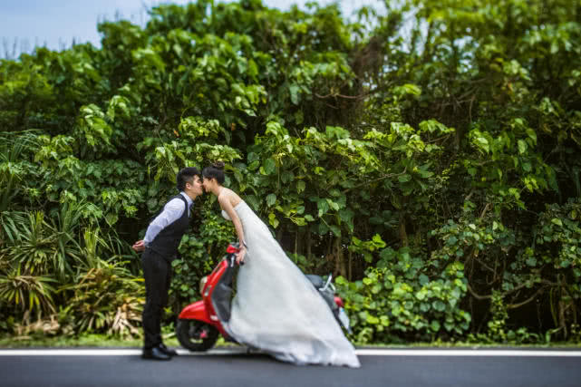 他们摄影,摄影师拍婚纱照油画