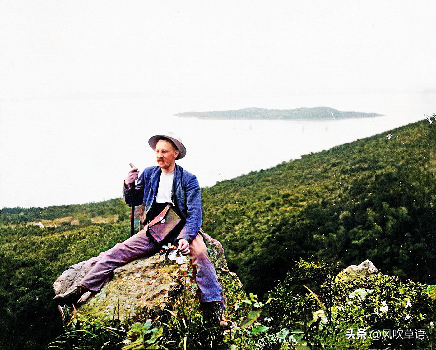 20世纪杭州西湖,清末洋教士