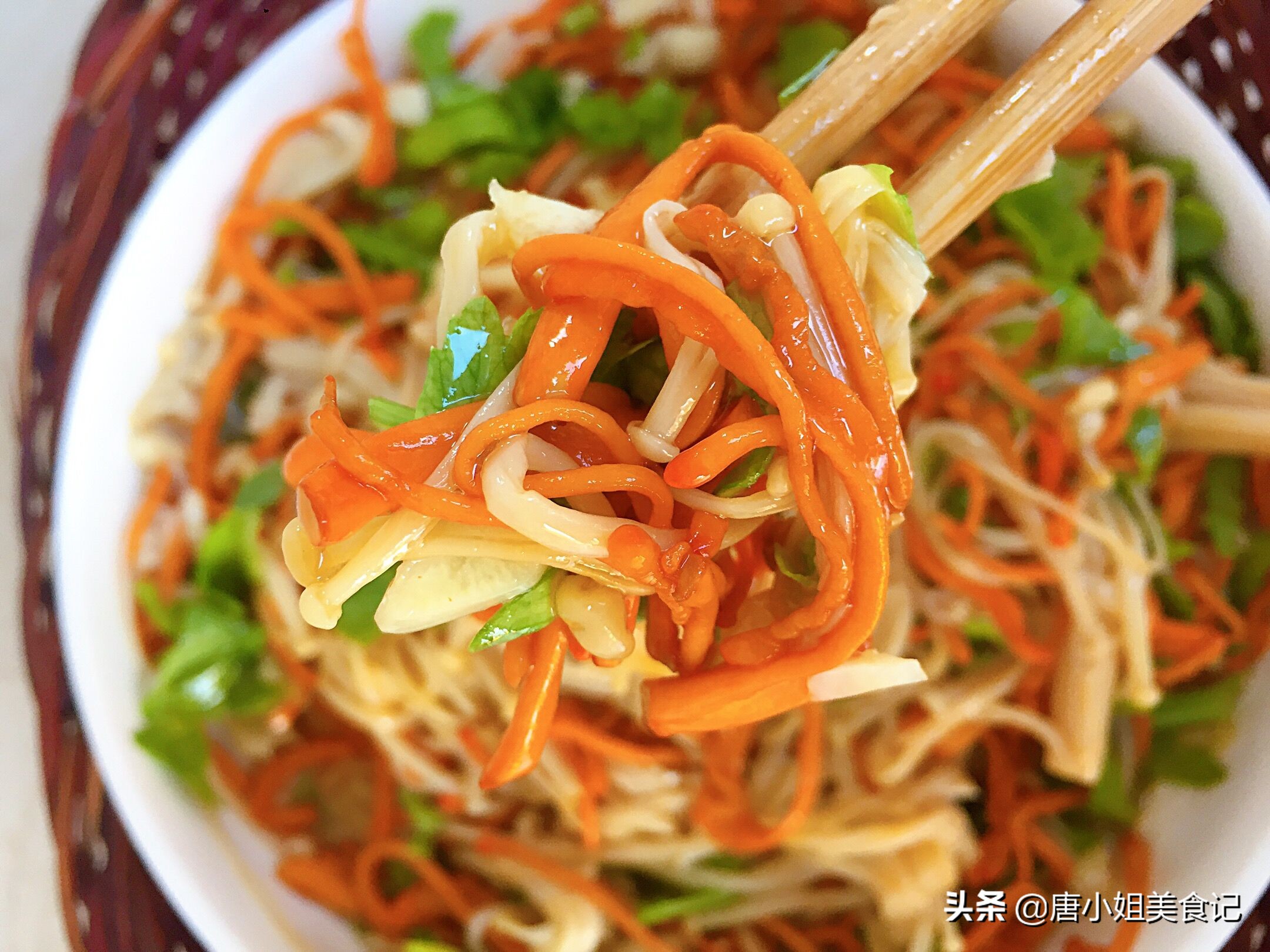 这菜营养不输冬虫夏草，平民价格，简单拌一拌，脆爽鲜美，特馋嘴