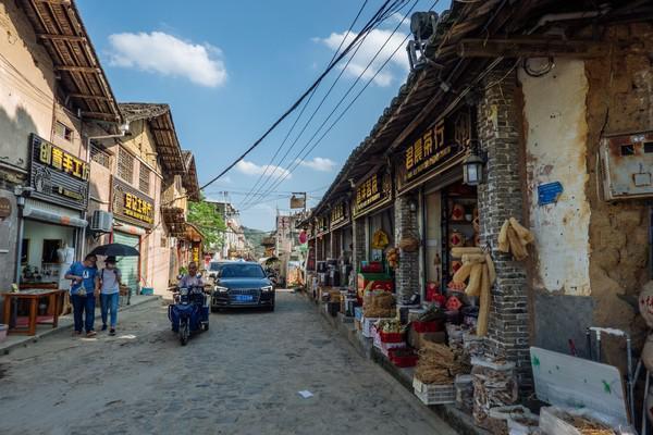 福建云水谣古村,福建云水谣古镇榕树