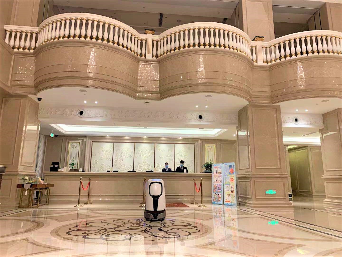 洛必德清洁机器人,洛必德酒店机器人