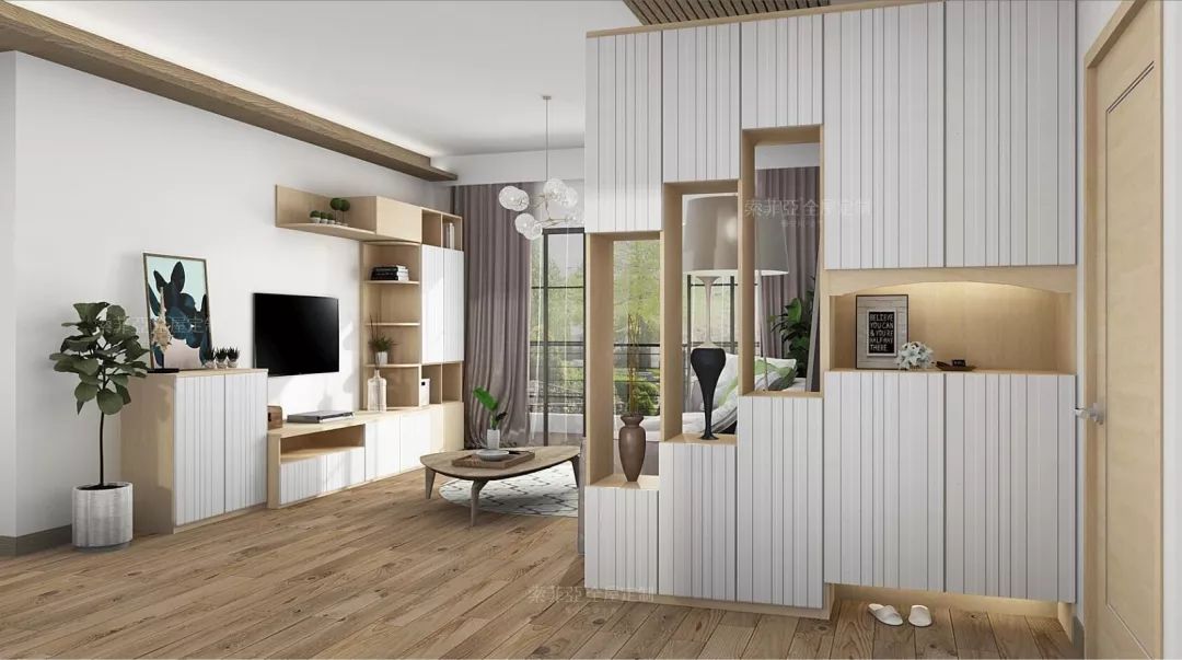 大门正对餐厅隔断效果图,客厅餐厅电视墙隔断效果图大全