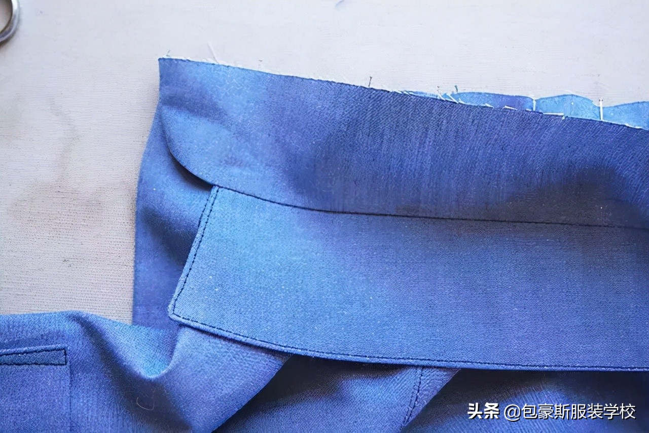 衬衫制版教程完整版,超详细衬衫领子缝纫工艺细节分解