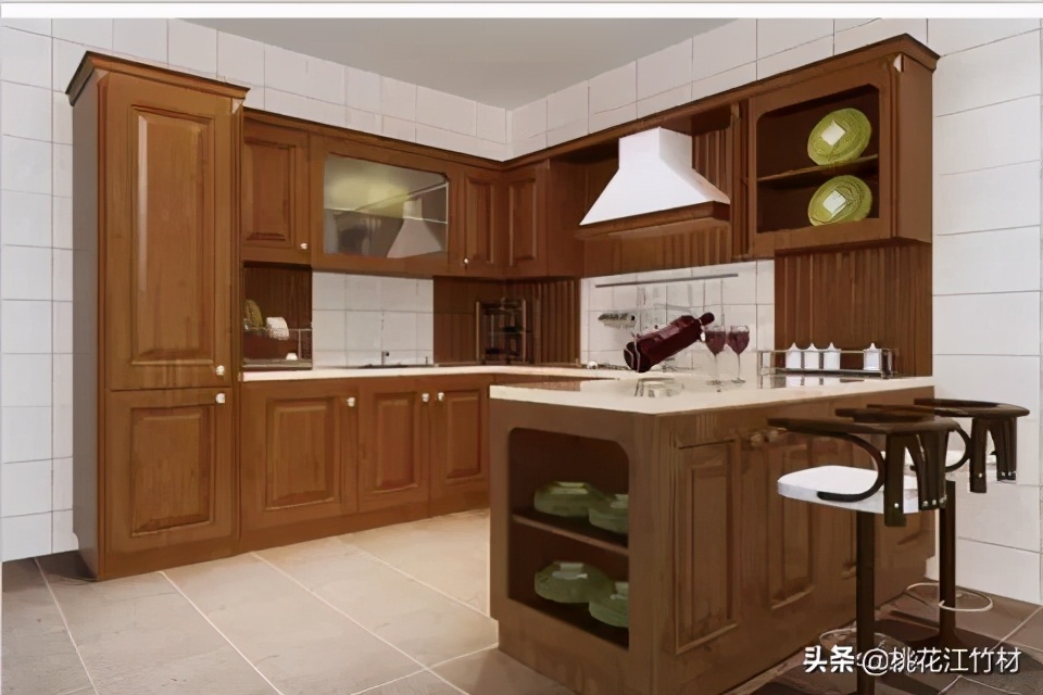 厨房怎么做好看耐用,竹木纤维板厨房装修效果图