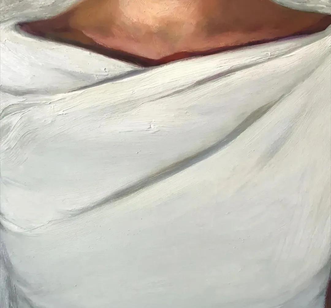 半成品看上去也如此精彩：美国画家路易斯的肖像作品