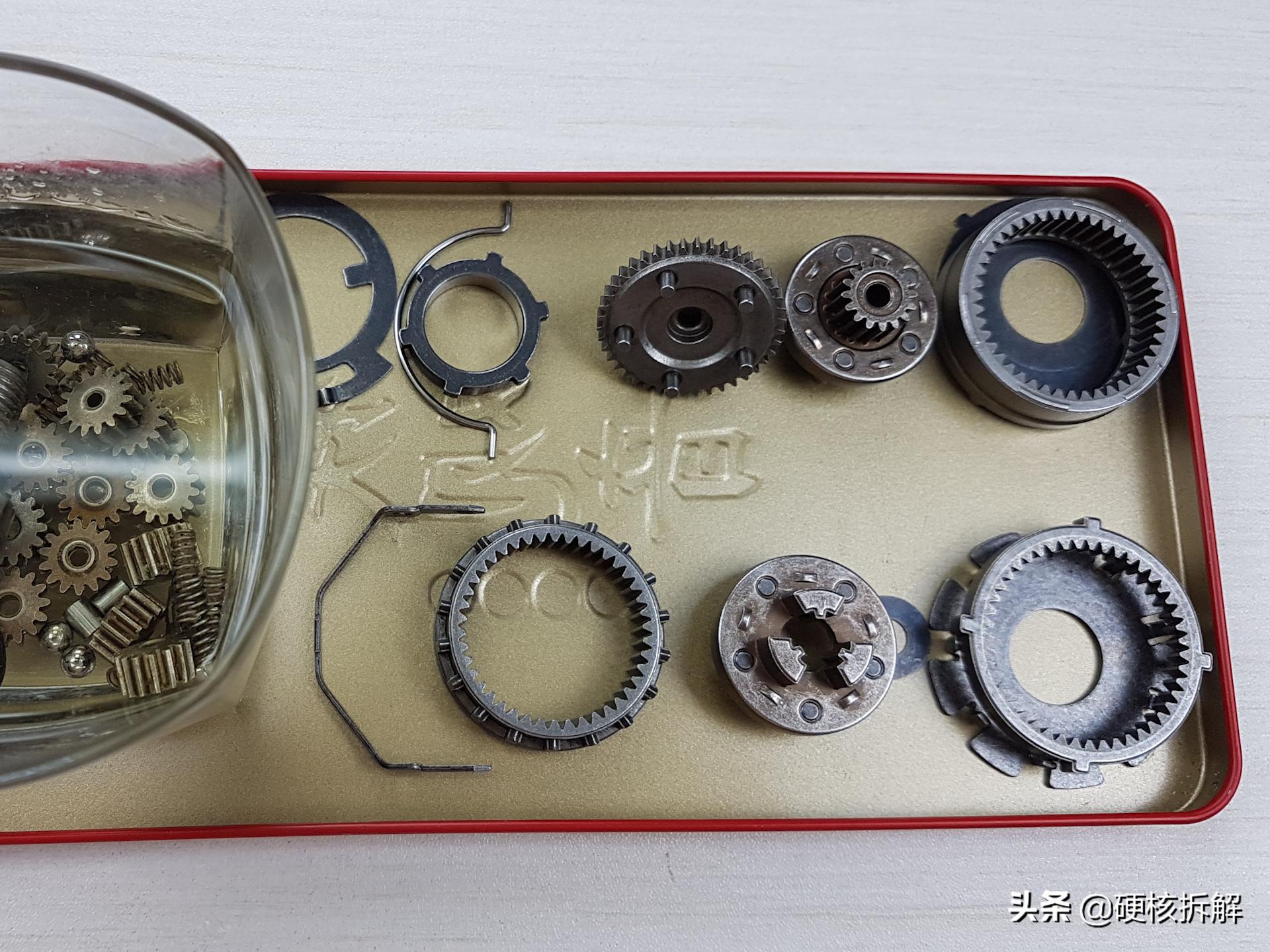 博世电钻齿轮的拆装,齿轮之美