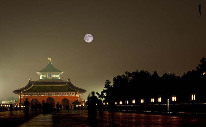 北京天坛民之乐,北京天坛景观