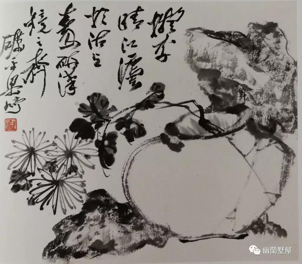 梁崎先生的山水画作品欣赏,当代著名书画大师梁崎作品鉴赏