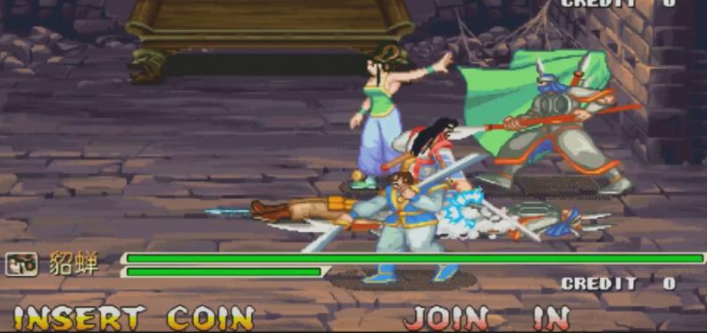 街机三国战纪各个人物大招,当年街机游戏有哪些