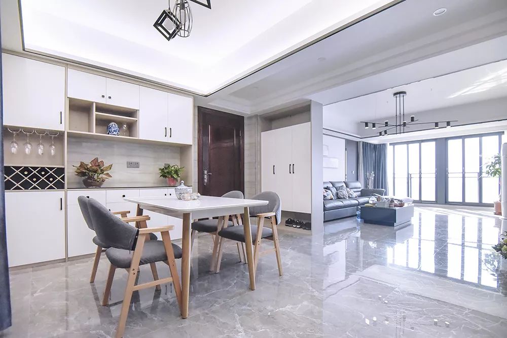 大门正对餐厅隔断效果图,客厅餐厅电视墙隔断效果图大全