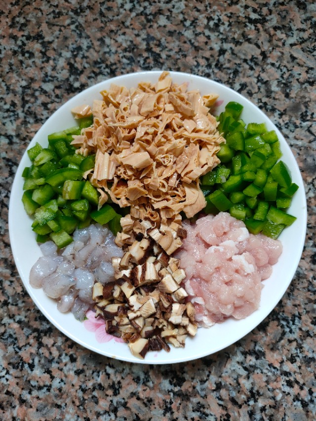 糯米饭酿豆腐最简单做法,饭酿豆腐