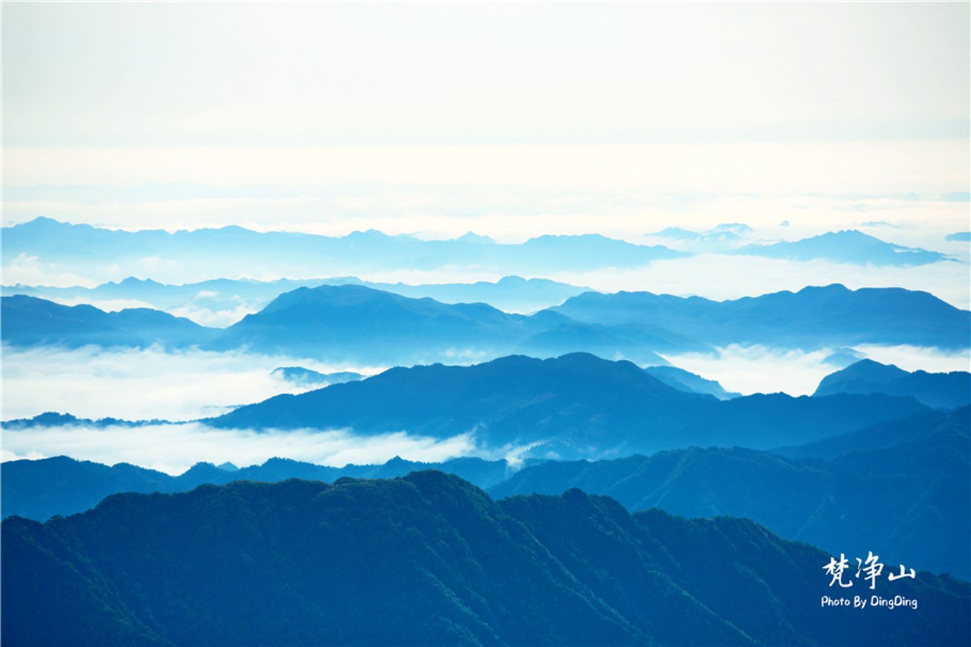神奇的梵净山真正的天空之镜,梵净山金顶旅行真实感受